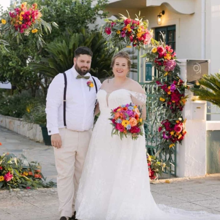 Image depicting a wedding couple